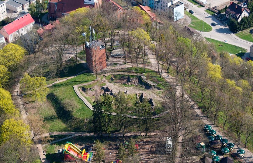Ruiny Zamku w Dzierzgoniu, Poland